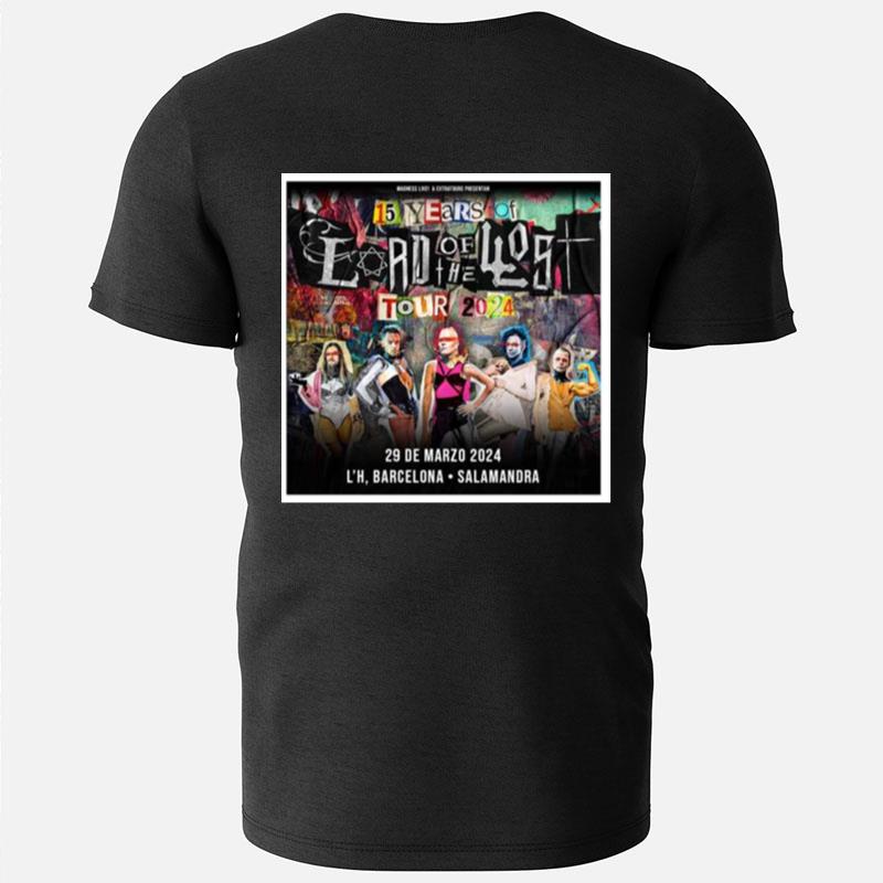 15 Years Of Lord Of The Lost Tour 2024 T-Shirts