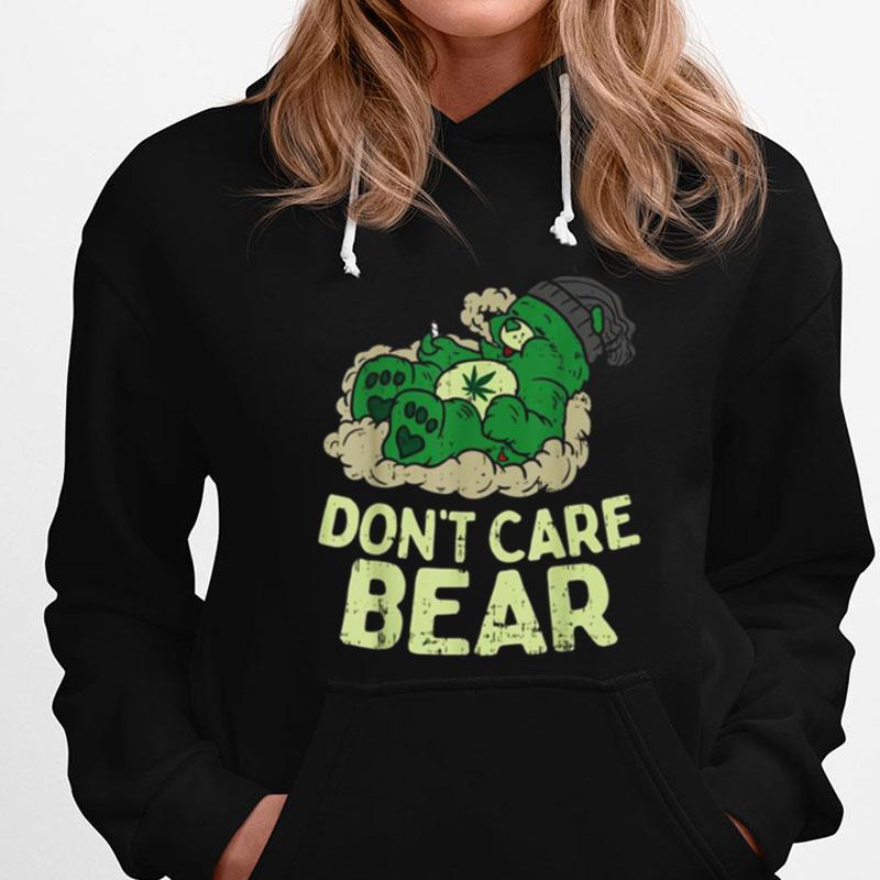 Bear Smoking Weed Funny Weed 420 Cannabis Marijuana Gift T-Shirts