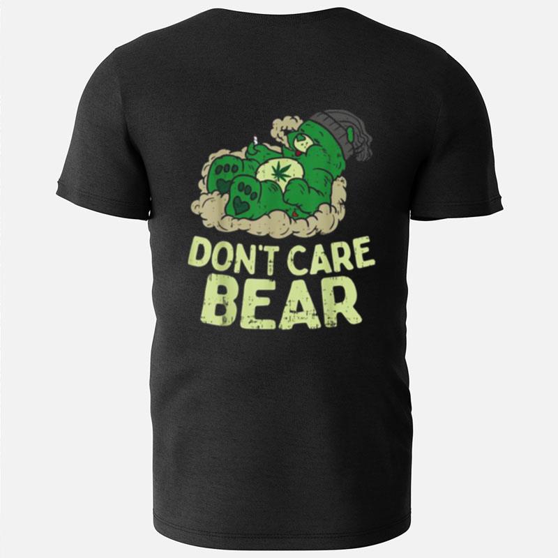 Bear Smoking Weed Funny Weed 420 Cannabis Marijuana Gift T-Shirts