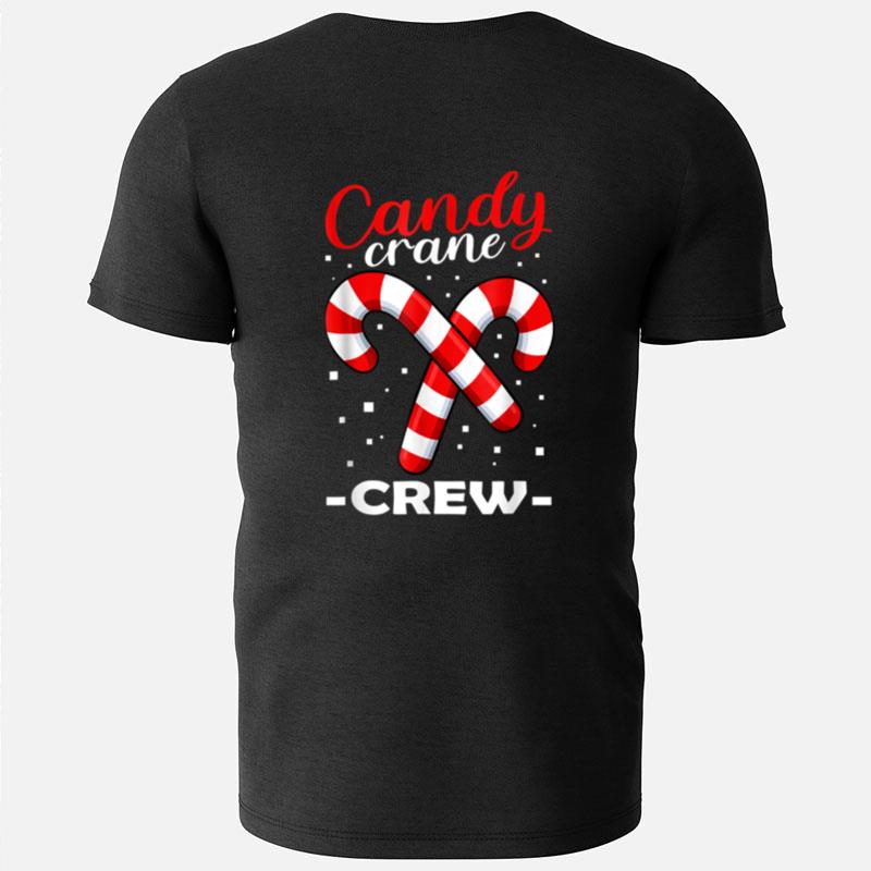 Candy Cane Crew Matching Christmas Pajama Cool X Mas Pj T-Shirts