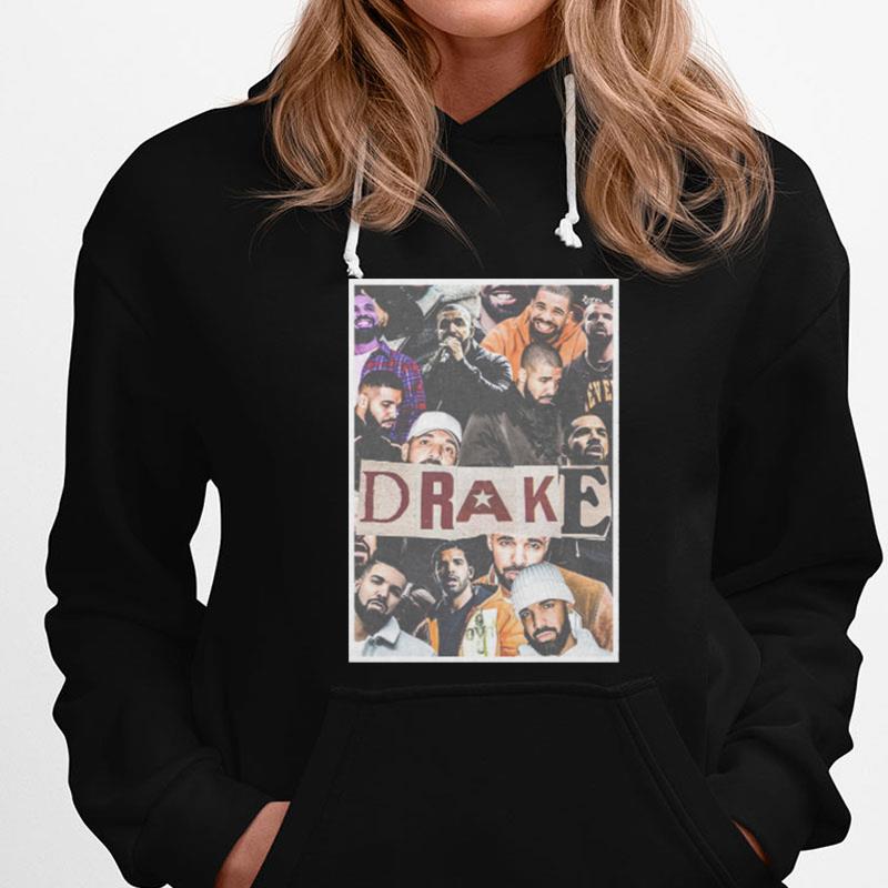 Drake Collage Retro Illustration T-Shirts