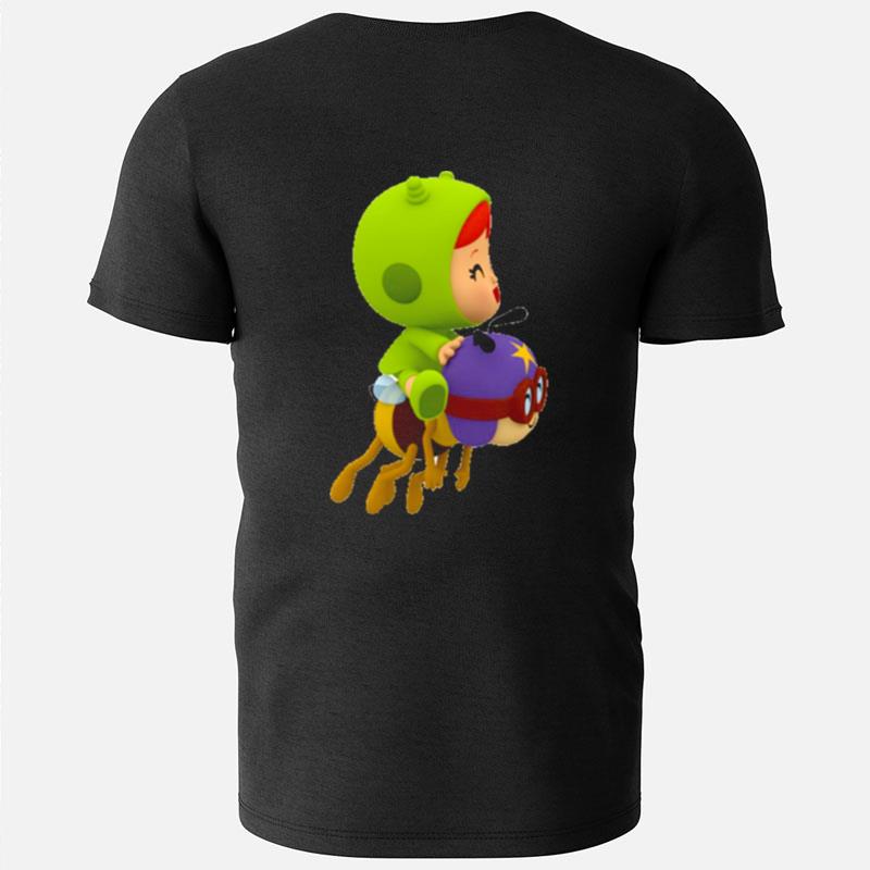 Flying With The Bee Pocoyo And Friends T-Shirts