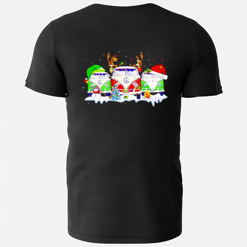 Hipper Car Camping Christmas T-Shirts