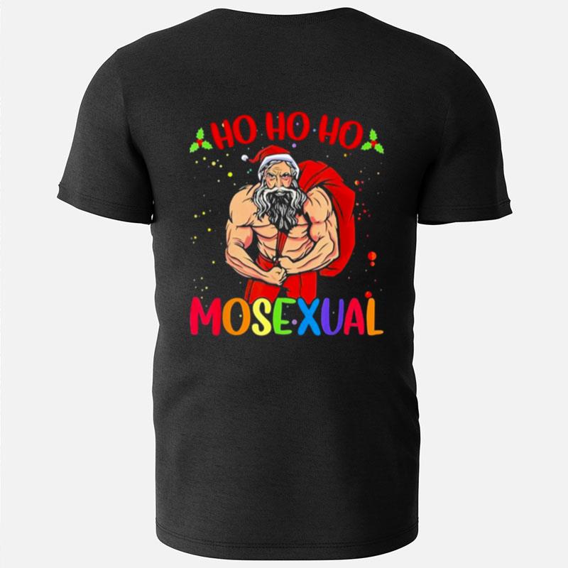 Ho Ho Ho Mosexual Gay Santa Lgbt Gay Pride Christmas T-Shirts