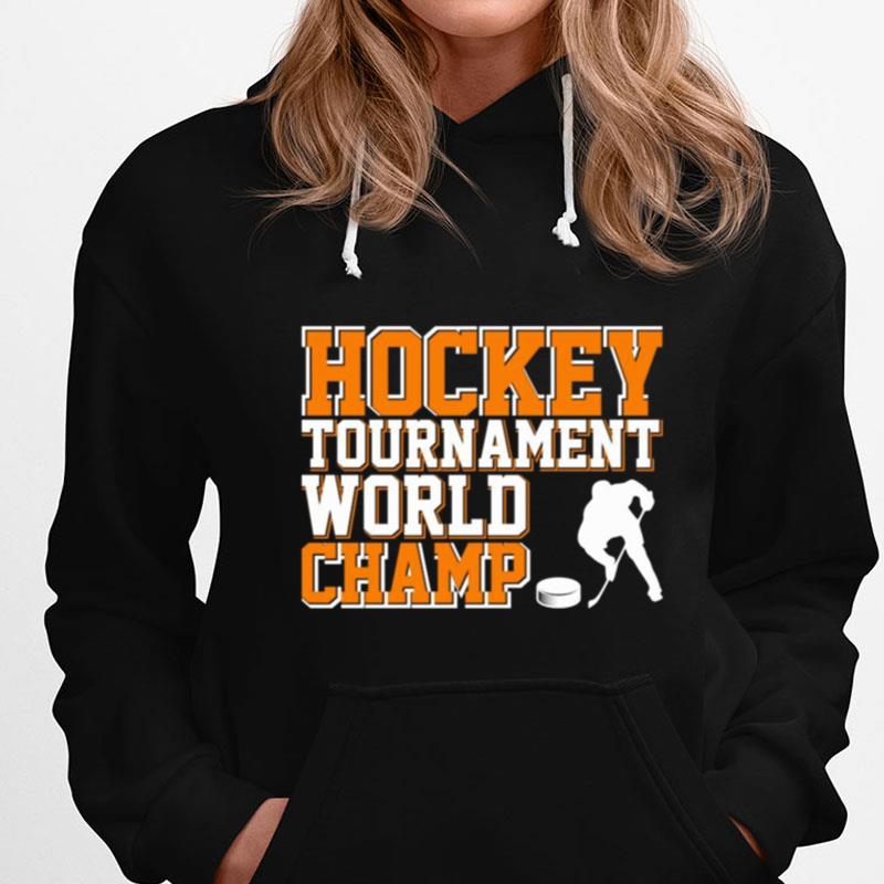 Hockey Tournament World Champ Sunset T-Shirts