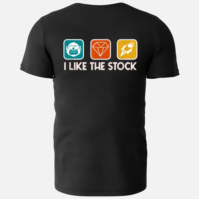 I Like The Stock Diamond Hands Ape Gme T-Shirts