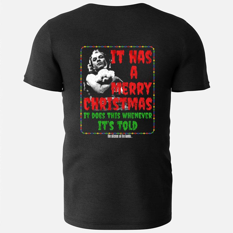 It Has A Merry Christmas Silence Of The Lambs T-Shirts