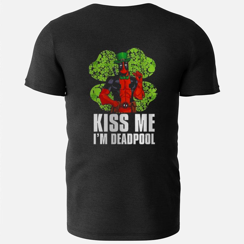 Marvel Kiss Me Im Deadpool Shamrock T-Shirts