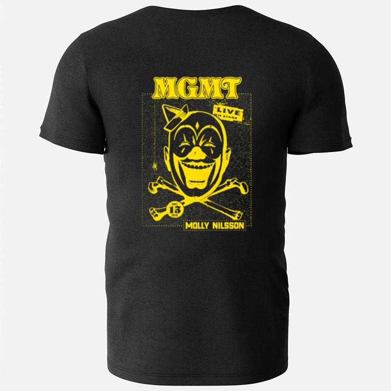 Mgmt And Molly Nilsson Concert Mgmt Classic Rock T-Shirts