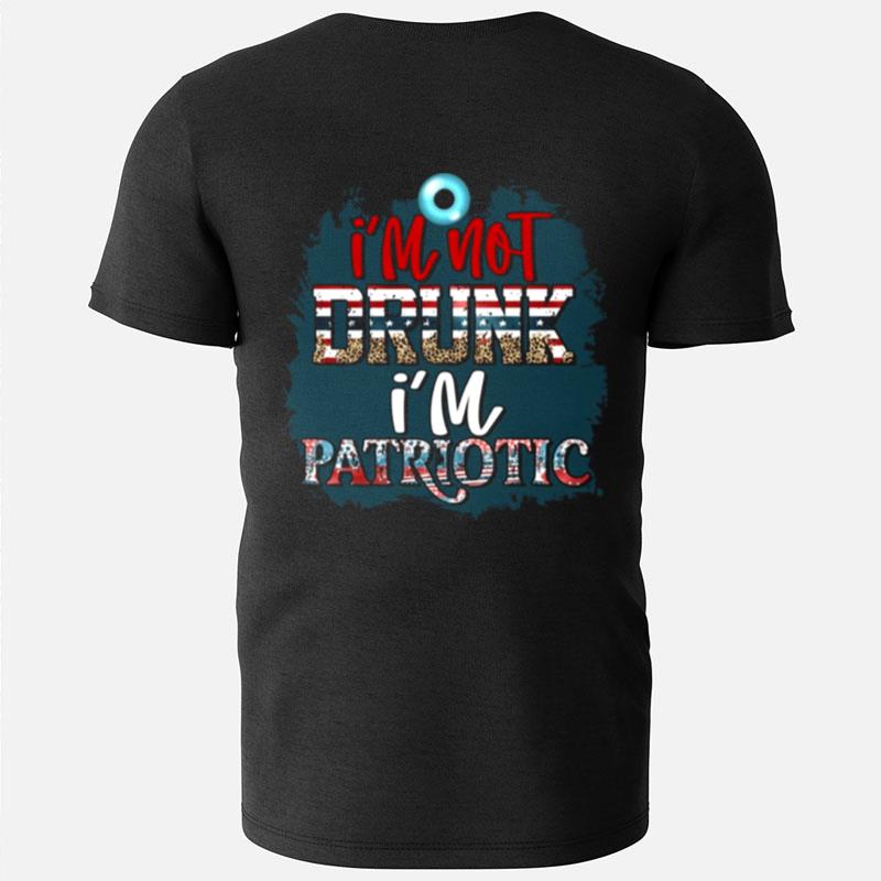 Mr Kugha I Am Not Drunk I'm Patriotic T-Shirts