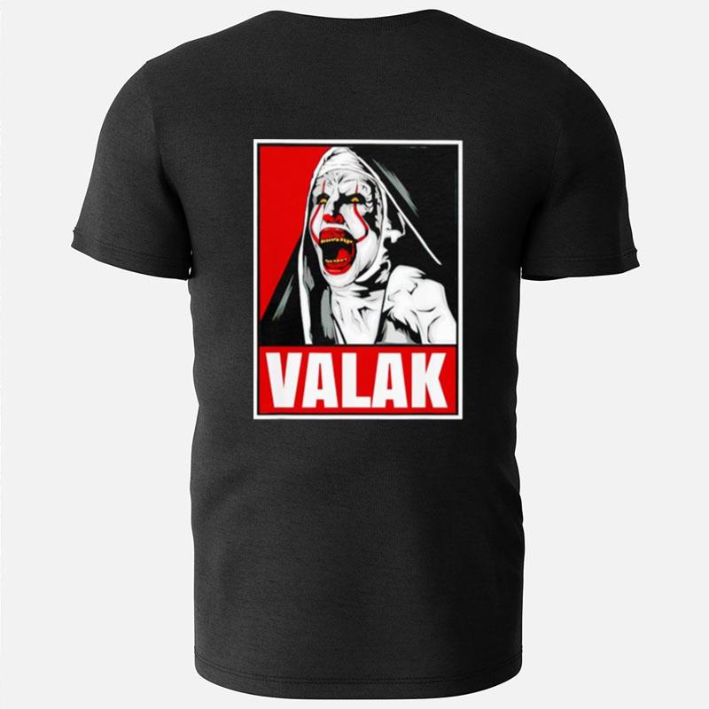 Scary Horror Nun Valak Conjuring Halloween Day T-Shirts