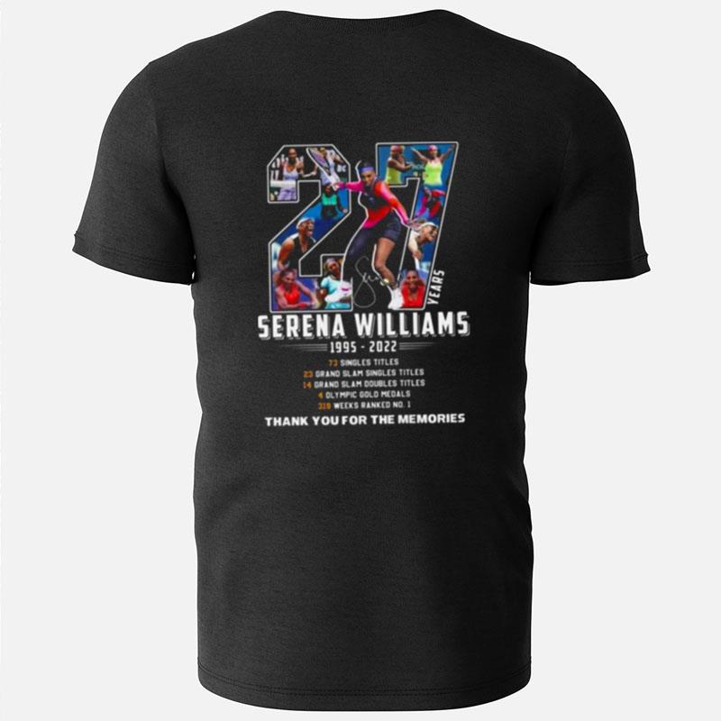 Serena Williams Greatest Female Athlete Shir T-Shirts
