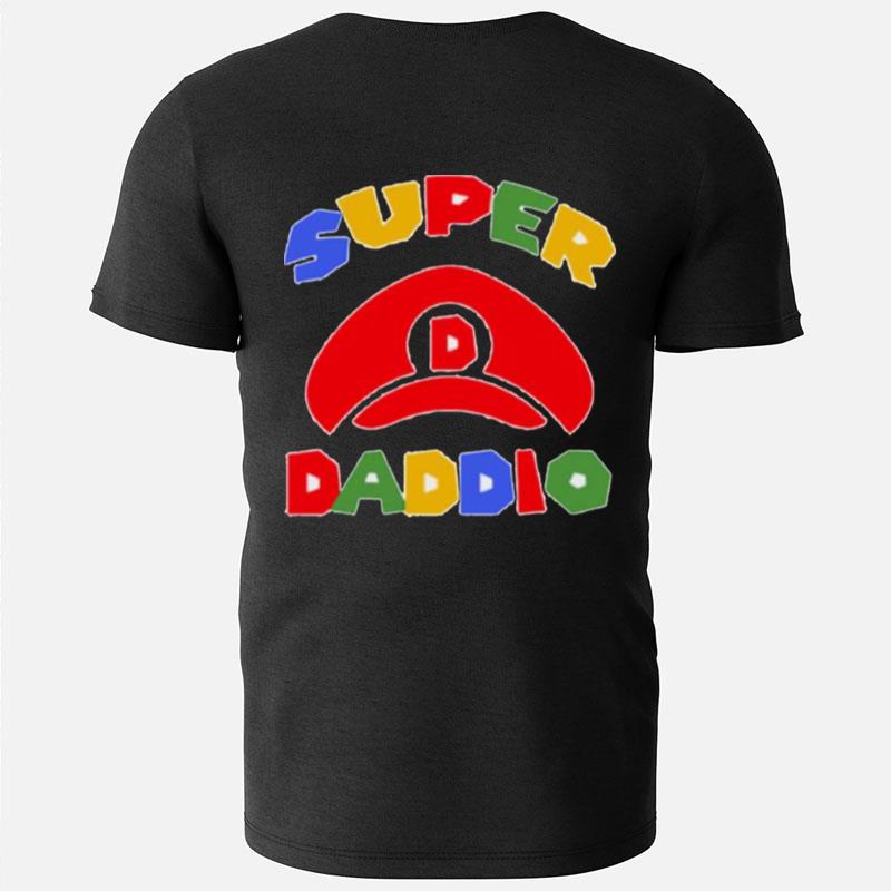 Super Daddio Super Mario Father's Day T-Shirts