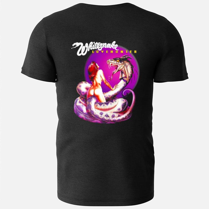The Girl And Snake Whitesnake Lovehunter T-Shirts