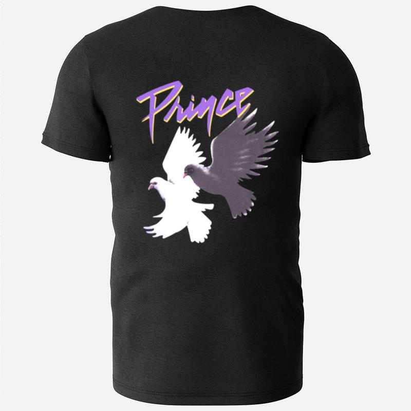 1984 Prince Purple Rain Doves World Tour T-Shirts