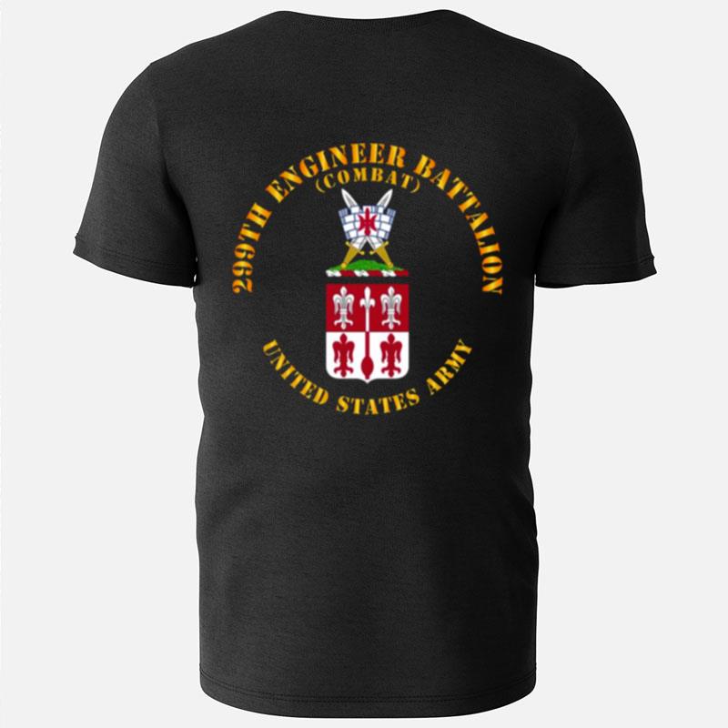 Army Coa 299Th Engineer Battalion Comba T-Shirts