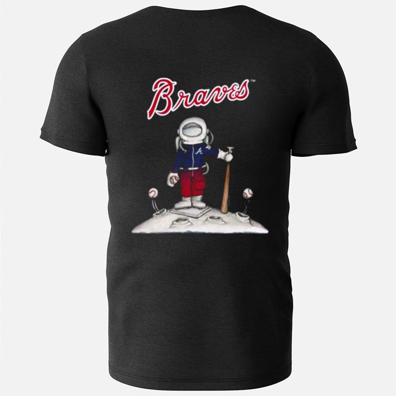 Atlanta Braves Astronau T-Shirts