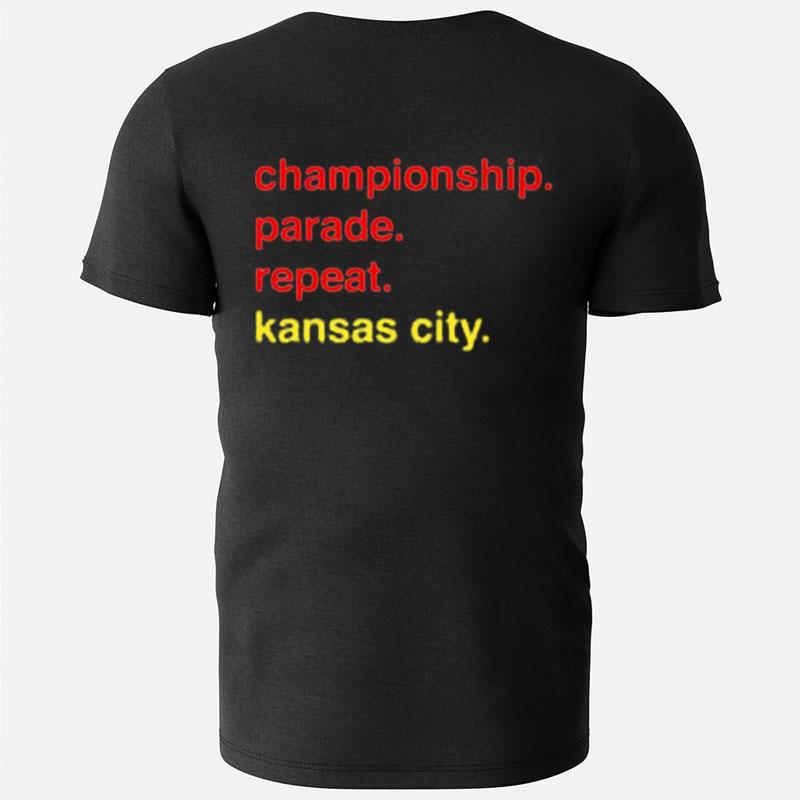 Championship Parade Repeat Kansas City T-Shirts