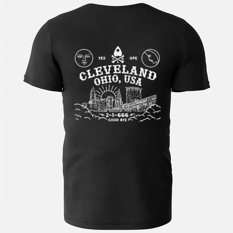 Cleveland Ohio Usa 2 1 666 Good Bye T-Shirts