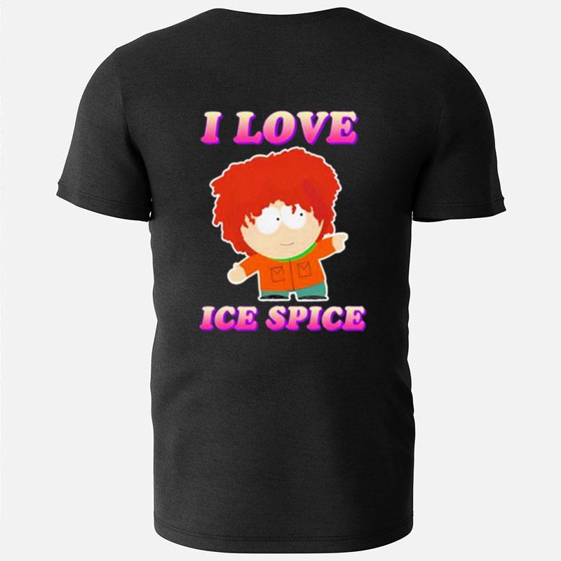 Cringeytees I Love Ice Spice Kyle Broflovski T-Shirts