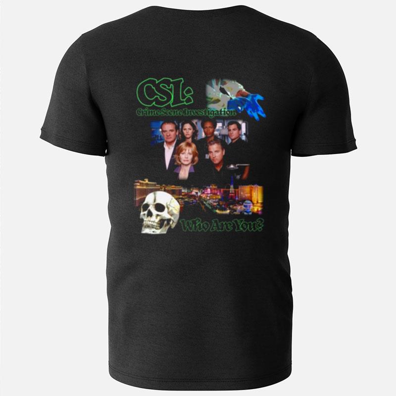 Csi Crime Scene Investigation Retro Styled Las Vegas T-Shirts
