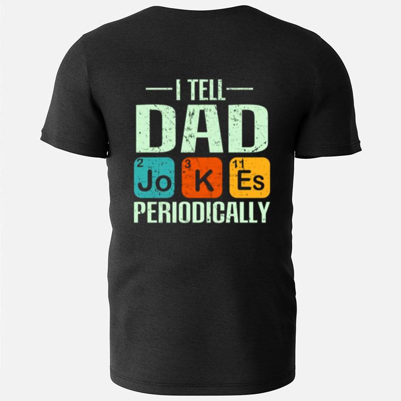 Dad Jokes Vintage Fathers Day T-Shirts