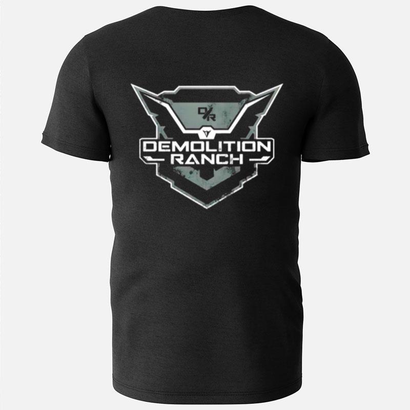 Demolition Ranch Monochrome Shield Logo T-Shirts