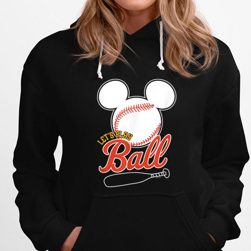 Disney Mickey Lets Play Ball Baseball T-Shirts