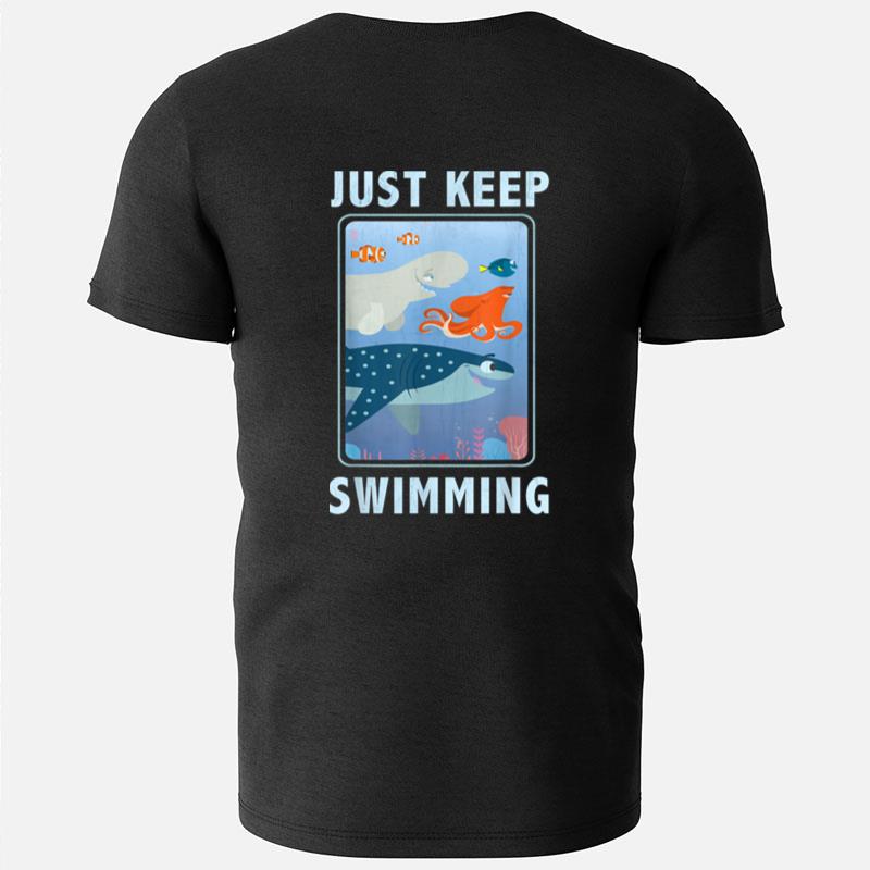 Disney Pixar Finding Dory Just Swim Together T-Shirts
