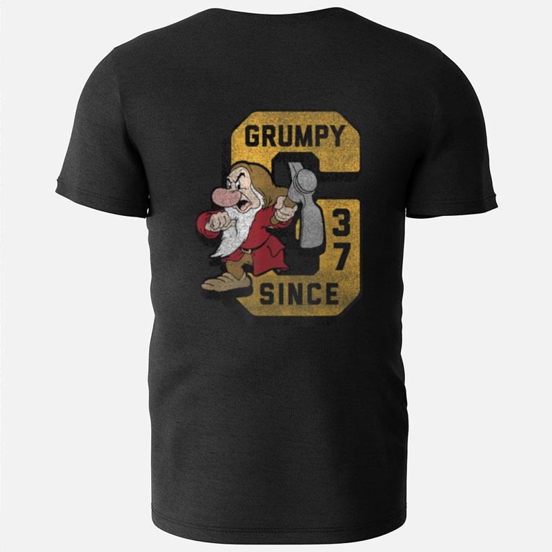 Disney Snow White & The Seven Dwarfs Grumpy Collegiate T-Shirts