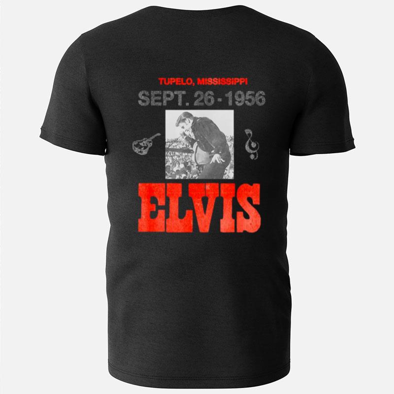 Elvis Presley 1956 Mississippi Concert T-Shirts