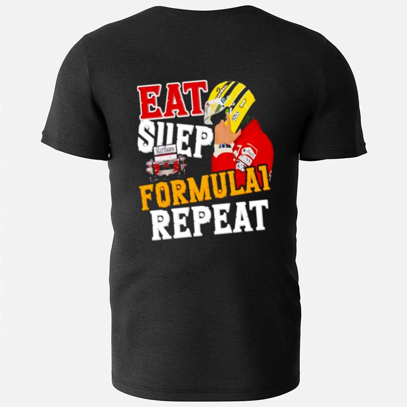F1 Eat Sllep Formula Repeat T-Shirts