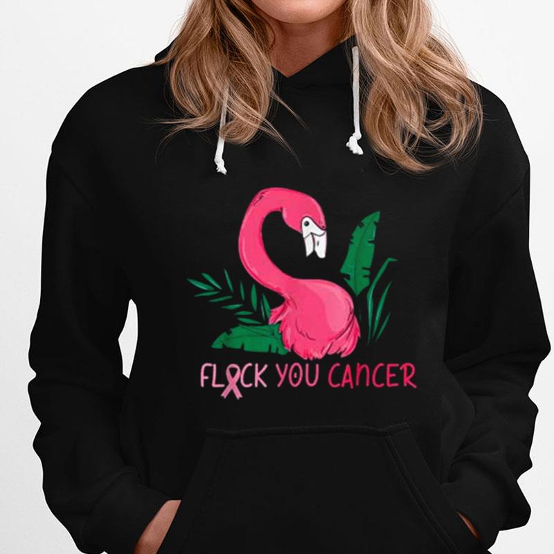Flock You Flamingo Breast Cancer Awareness T-Shirts