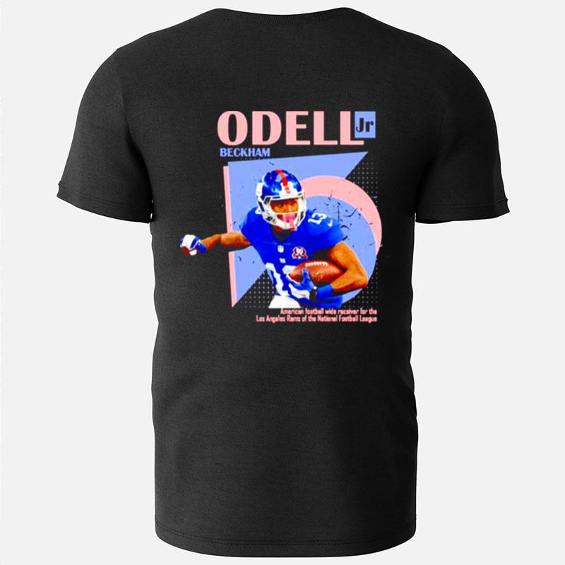 Football Wide Receiver For The La Rams NFL Odell Beckham Jr 80S T-Shirts