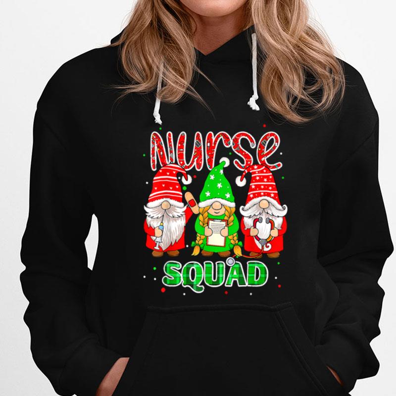 Gnomies Nurse Squad Christmas Gnome Women T-Shirts