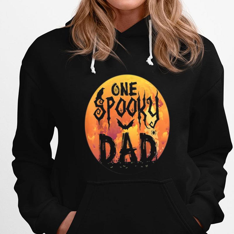 Halloween Single Dad One Spooky Dad Scary Horror Night T-Shirts