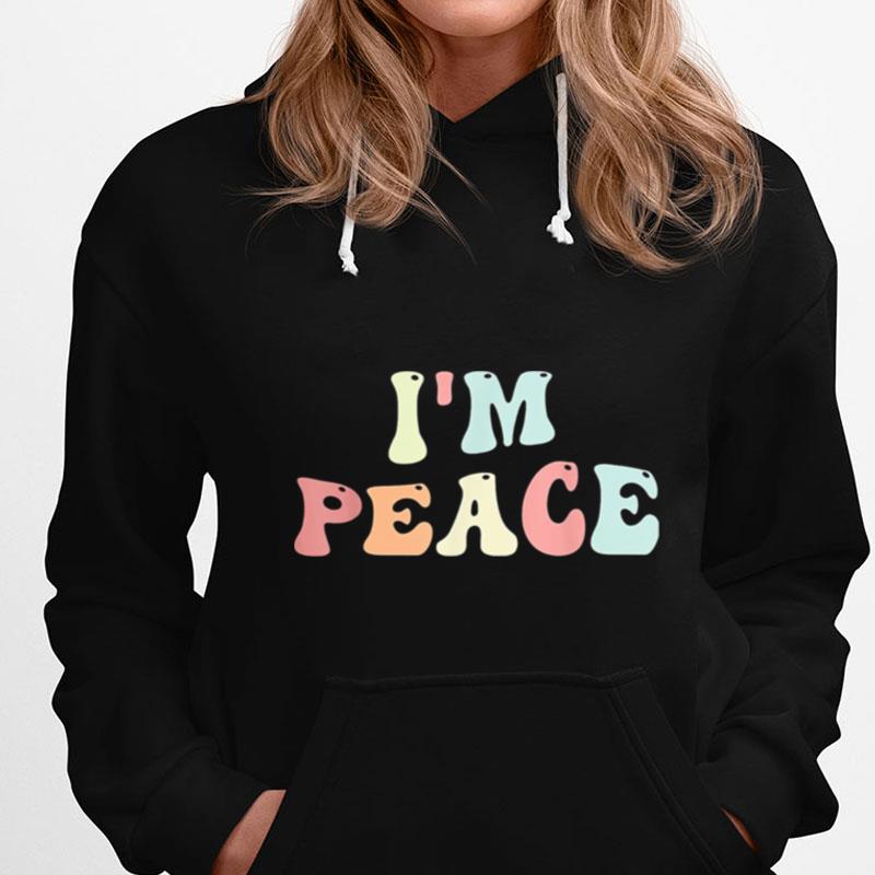 Im Peace I Come In Peace Matching Groovy Retro T-Shirts