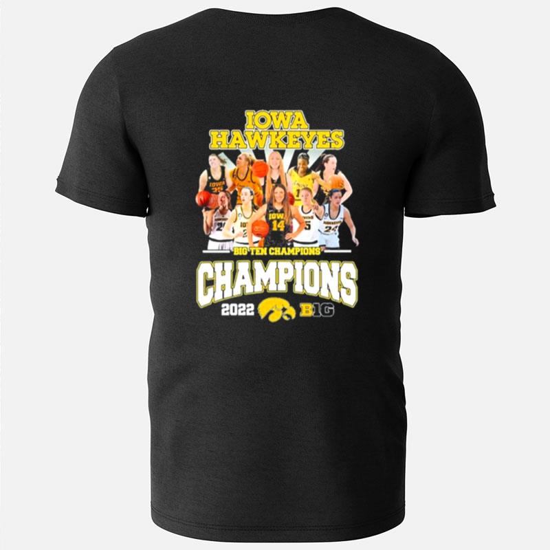 Iowa Hawkeyes Team Big Ten Champions T-Shirts