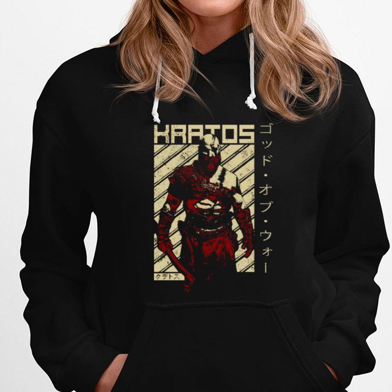 Japanese Kratos God Of War Video Game T-Shirts