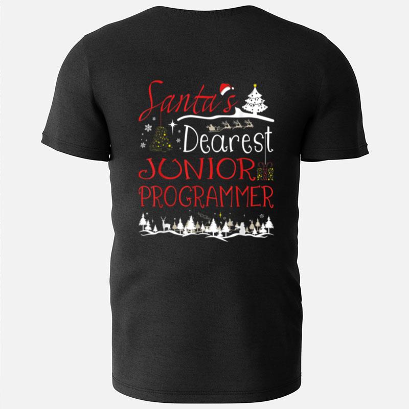 Junior Programmer Xmas Job Cute Christmas T-Shirts
