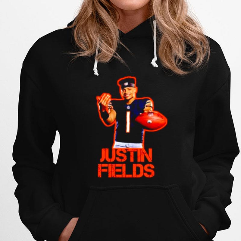 Justin Fields Chicago Bears Player T-Shirts