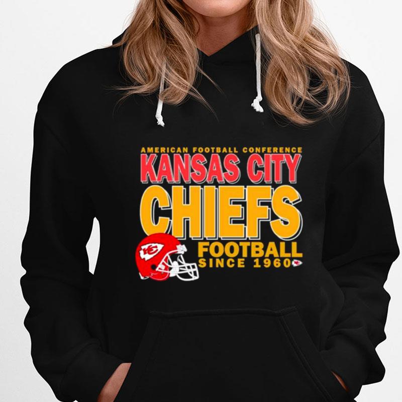 Kansas City Chiefs American Football Conference Since 1960 T-Shirts