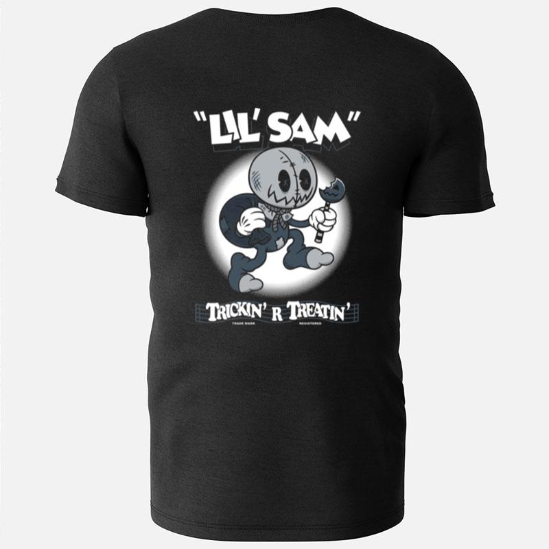 Lil' Sam Creepy Cute Trick R Treat Vintage Cartoon Halloween Horror T-Shirts