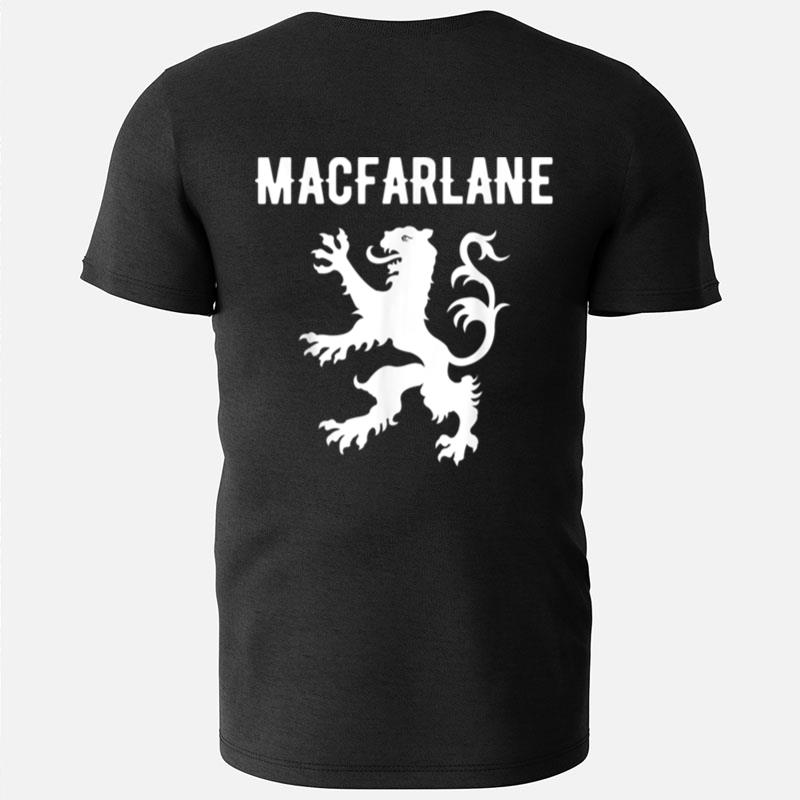 Macfarlane Clan Scottish Family Name Scotland Heraldry T-Shirts