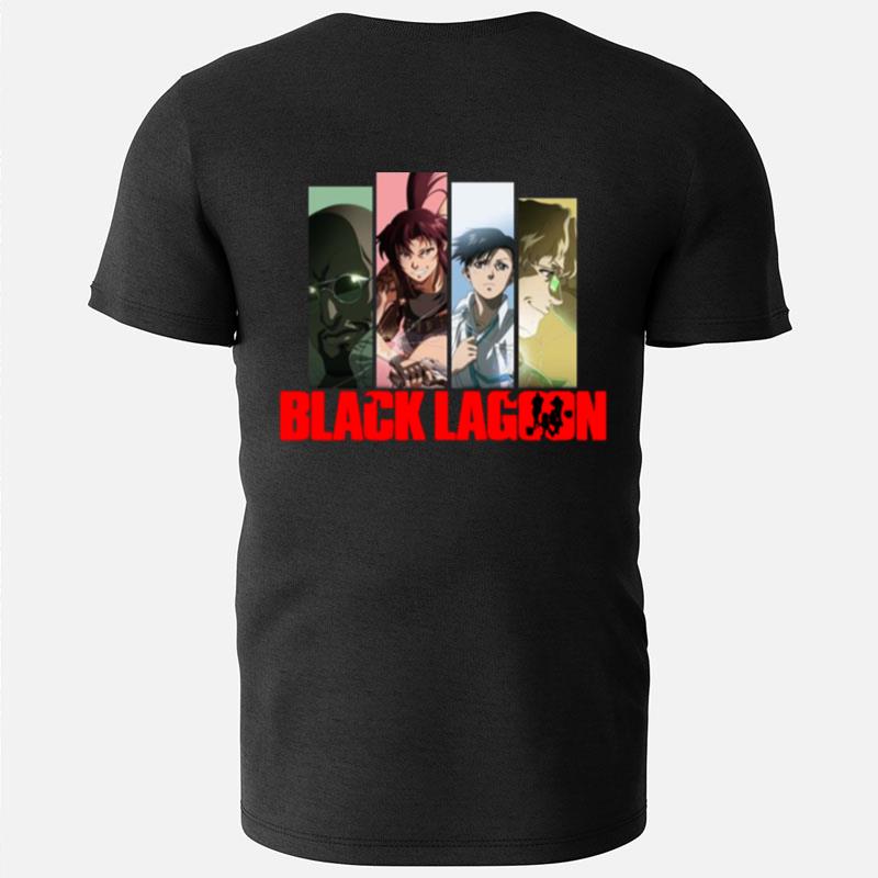 Main Characters Black Lagoon Anime T-Shirts