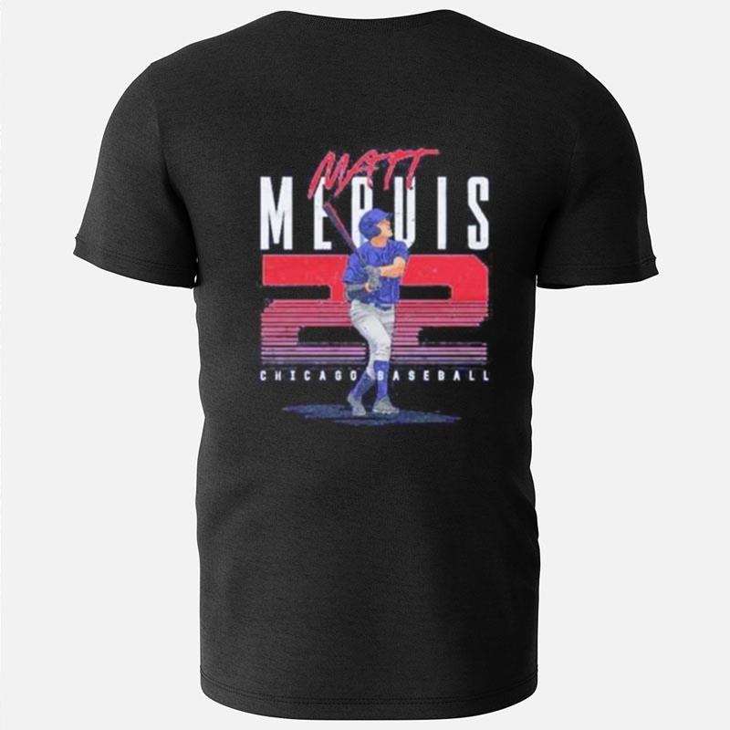 Matt Mervis 22 Chicago Cubs Baseball T-Shirts
