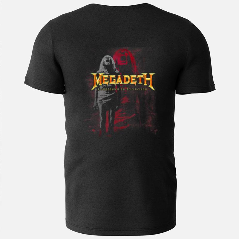 Megadeth Coundown To Extinction Overlay T-Shirts