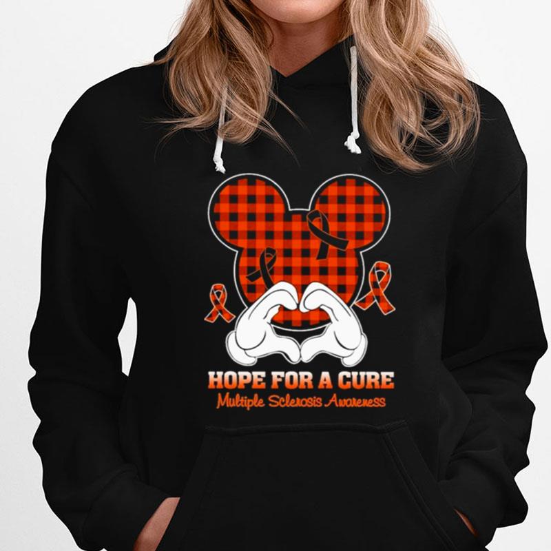 Mickey Mouse Hope For A Cure Multiple Sclerosis Awareness T-Shirts