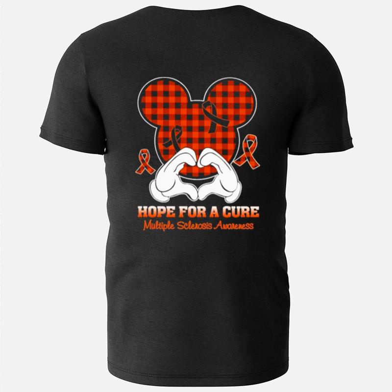 Mickey Mouse Hope For A Cure Multiple Sclerosis Awareness T-Shirts
