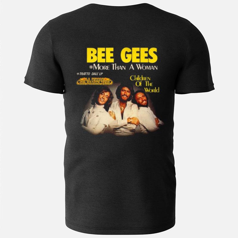 More Than A Woman Bee Gees Brothers T-Shirts